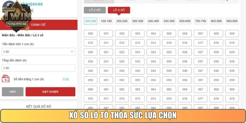 Xổ số lô tô thỏa sức lựa chọn và rinh về phần thưởng lớn